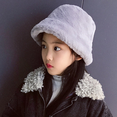 Pufīga bērnu makšķercepure meitenēm