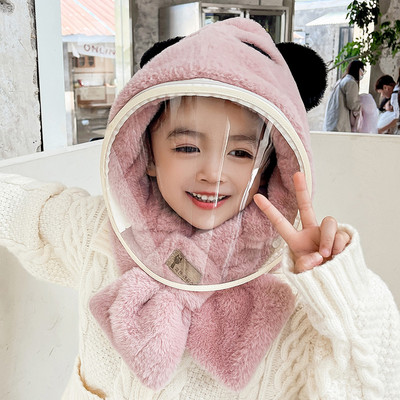 Χειμερινό παιδικό καπέλο με τρισδιάστατο στοιχείο