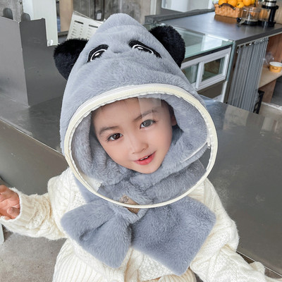 Χειμερινό παιδικό καπέλο με τρισδιάστατο στοιχείο