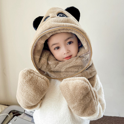 Χειμερινό παιδικό καπέλο με τρισδιάστατο στοιχείο