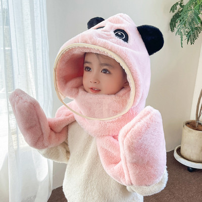 Χειμερινό παιδικό καπέλο με τρισδιάστατο στοιχείο