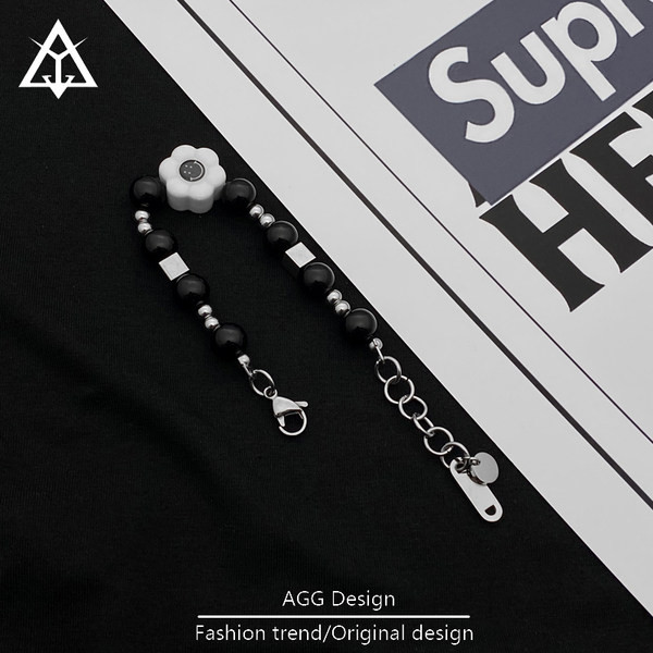 Ikdienas vīriešu regulējama akmens rokassprādze