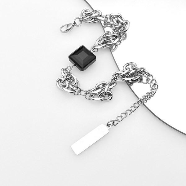 Νέο μοντέλο ανδρικό ρυθμιζόμενο βραχιόλι από πέτρα