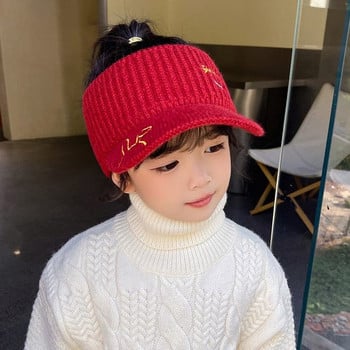 Παιδικό καπέλο φθινοπώρου-χειμώνα με γείσο