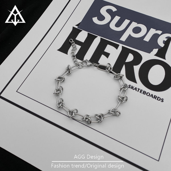 Ανδρικό ατσάλινο casual βραχιόλι