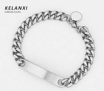 Muška podesiva narukvica u srebrnoj boji - više modela