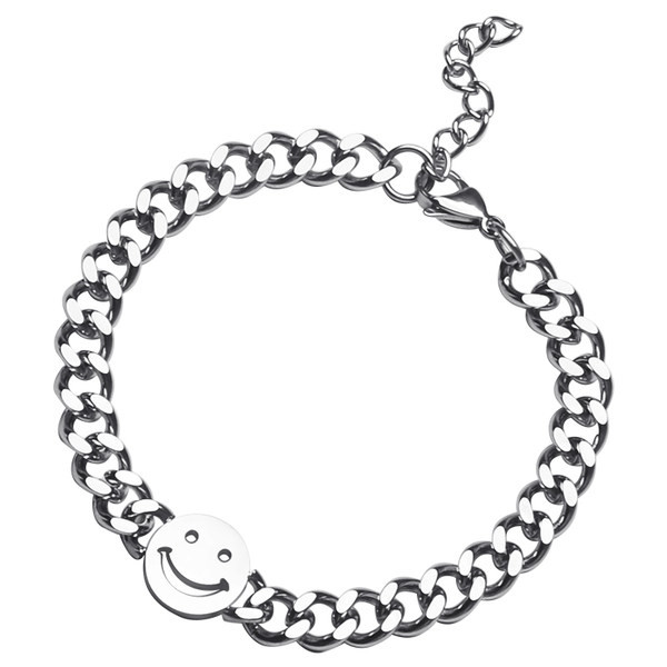 Muška podesiva narukvica u srebrnoj boji - više modela