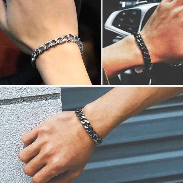 Įprasta vyriška pintinė apyrankė