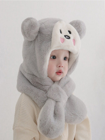 Χειμερινό καπέλο-μαντήλι για αγόρια και κορίτσια