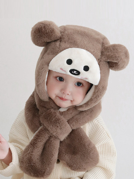 Ziemas cepure-šalle zēniem un meitenēm