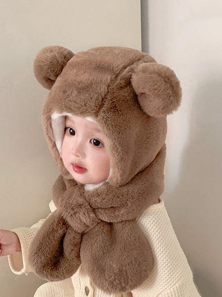 Ziemas cepure-šalle zēniem un meitenēm