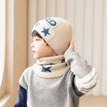 Παιδικό χειμωνιάτικο καπέλο με κέντημα
