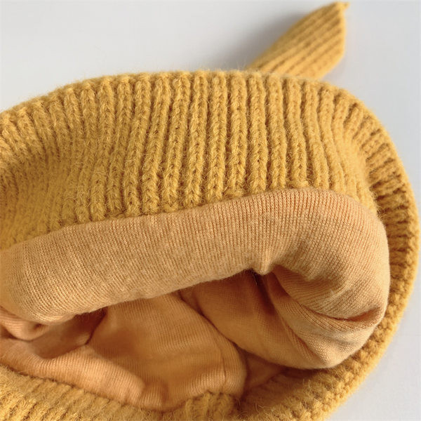 Ziemas bērnu cepure ar 3D elementu zēniem un meitenēm