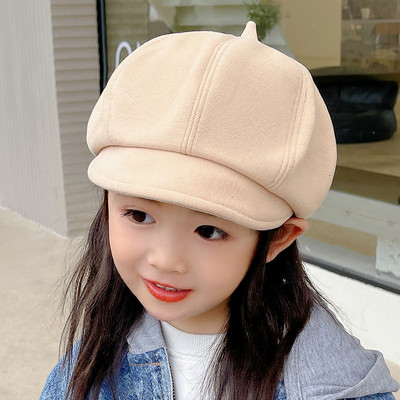 Modes bērnu cepure ar vizieri meitenēm