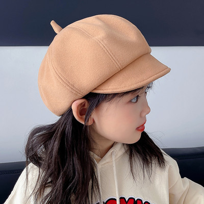 Modes bērnu cepure ar vizieri meitenēm