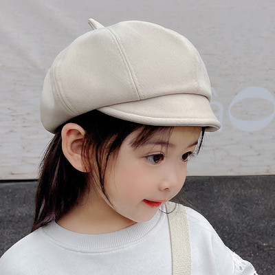 Modes bērnu cepure ar vizieri meitenēm