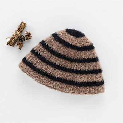 Svītraina bērnu cepure meitenēm un zēniem