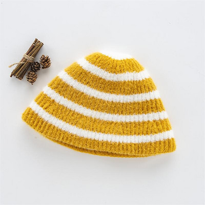 Svītraina bērnu cepure meitenēm un zēniem