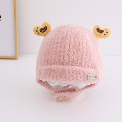 Bērnu plīša cepure ar 3D elementu