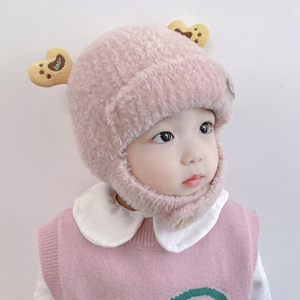 Bērnu plīša cepure ar 3D elementu