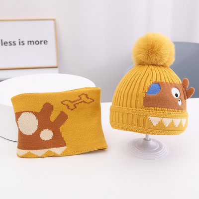 Παιδικό casual καπέλο με χνούδι