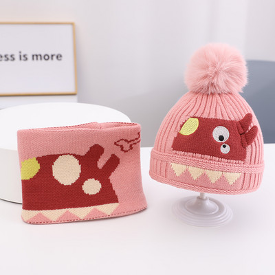 Παιδικό casual καπέλο με χνούδι