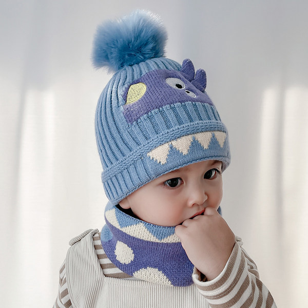 Παιδικό casual καπέλο με χνούδι