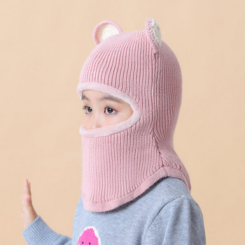 Нов модел зимна плетена шапка за момчета и момичета 