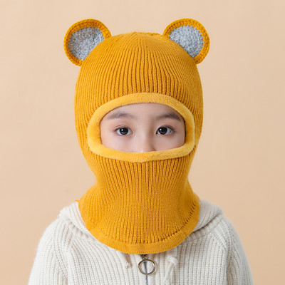 Jauna modeļa ziemas trikotāžas cepure zēniem un meitenēm