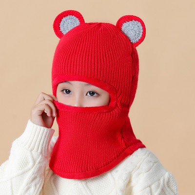 Jauna modeļa ziemas trikotāžas cepure zēniem un meitenēm