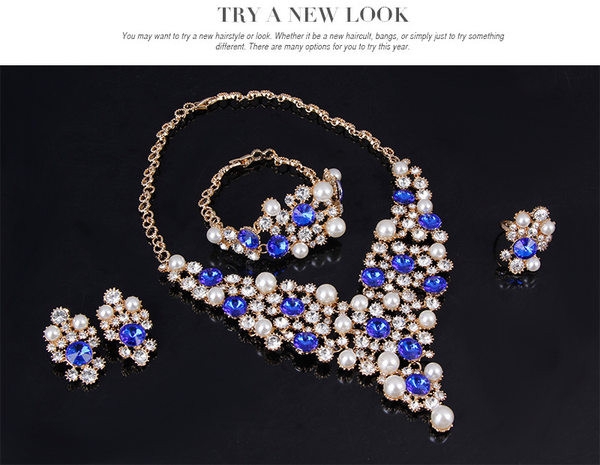 Elegants sieviešu pērļu komplekts