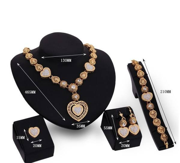 Moderns sieviešu 4-daļīgs komplekts ar dekoratīviem akmeņiem