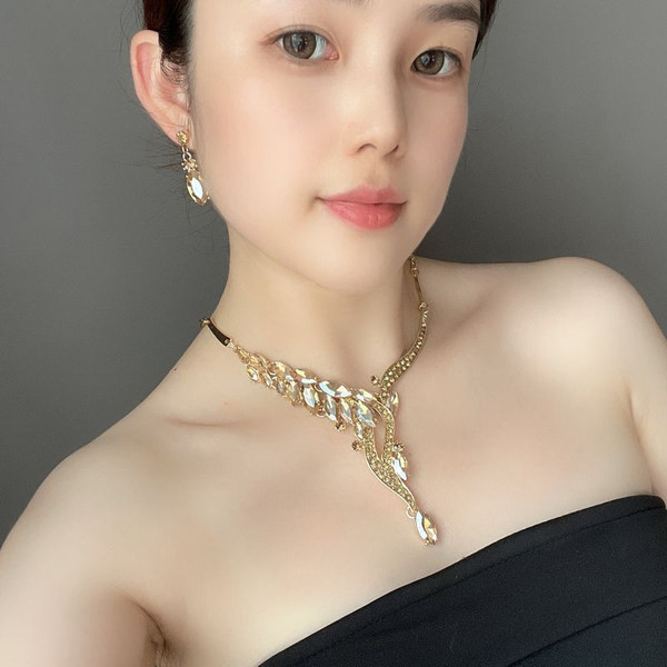 Két színű női ékszer szett