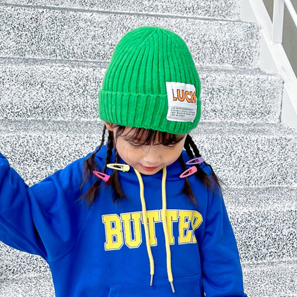 Bērnu ziemas cepure ar logo zēniem un meitenēm