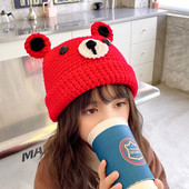 Jauna modeļa bērnu ziemas cepure ar 3D elementu