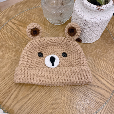 Jauna modeļa bērnu ziemas cepure ar 3D elementu