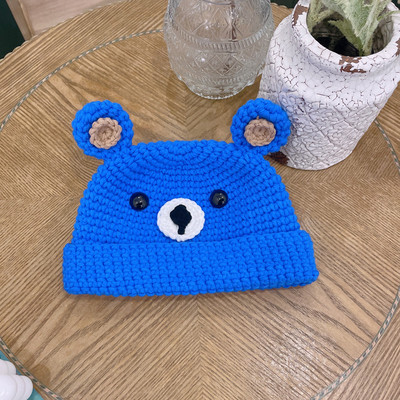 Jauna modeļa bērnu ziemas cepure ar 3D elementu