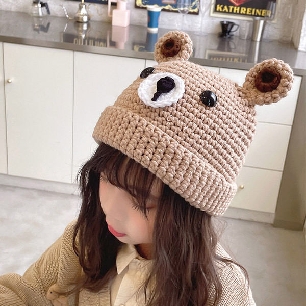 Jauna modeļa bērnu ziemas cepure ar 3D elementu