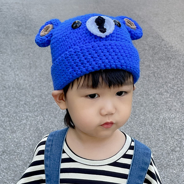 Jauna modeļa bērnu ziemas cepure ar 3D elementu