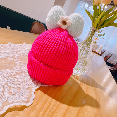 Bērnu ziemas cepure ar lentīti