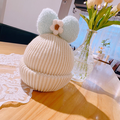 Bērnu ziemas cepure ar lentīti