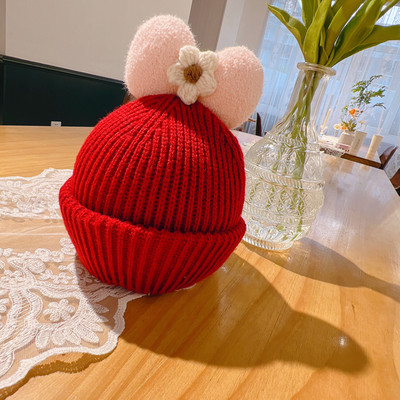 Bērnu ziemas cepure ar lentīti