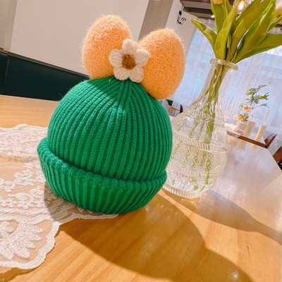 Bērnu ziemas cepure ar lentīti