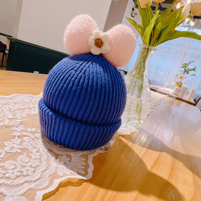 Bērnu ziemas cepure ar lentīti