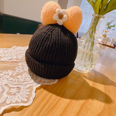 Bērnu ziemas cepure ar lentīti