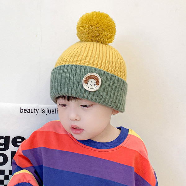 Téli gyerek sapka bolyhos