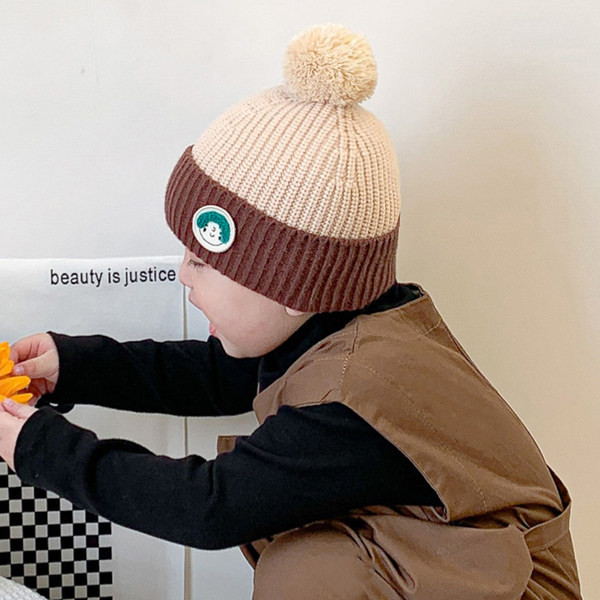 Téli gyerek sapka bolyhos