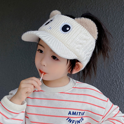 Bērnu ziemas cepure ar vizieri