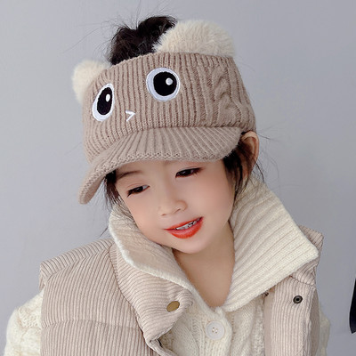 Bērnu ziemas cepure ar vizieri