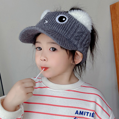 Bērnu ziemas cepure ar vizieri